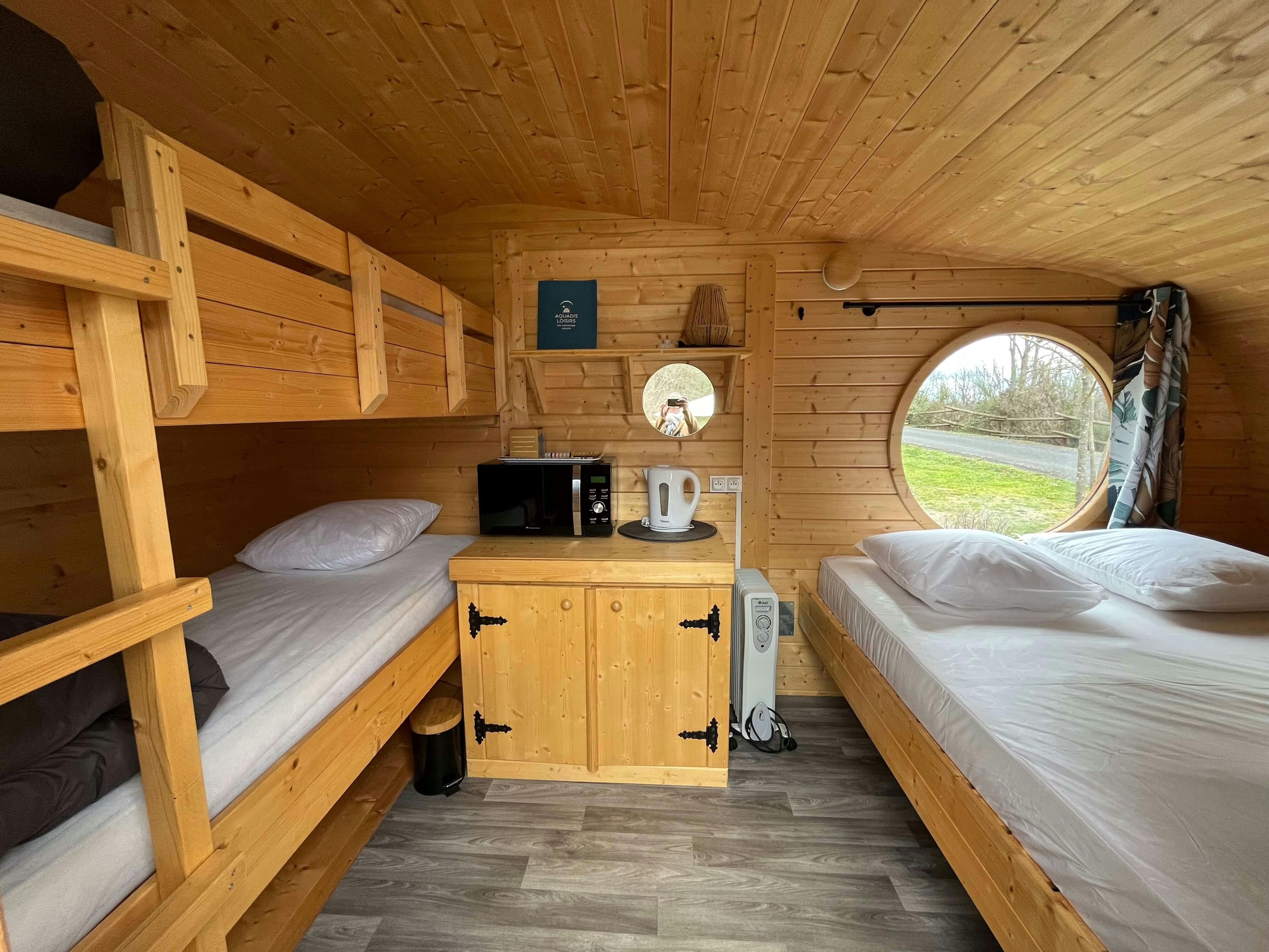 Séjour nature en ecopod pour 4 personnes
