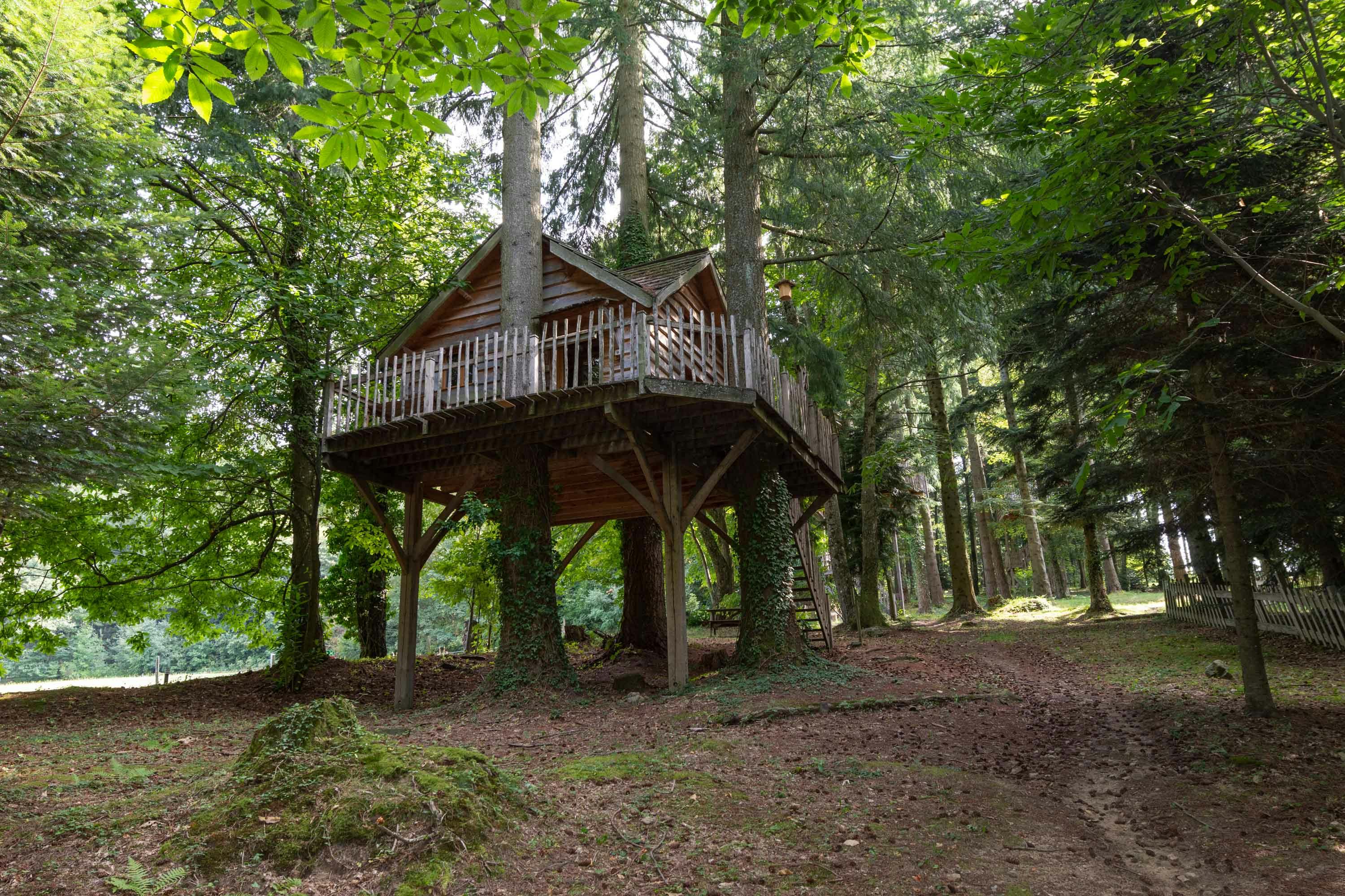 cabane ours et panda ardèche