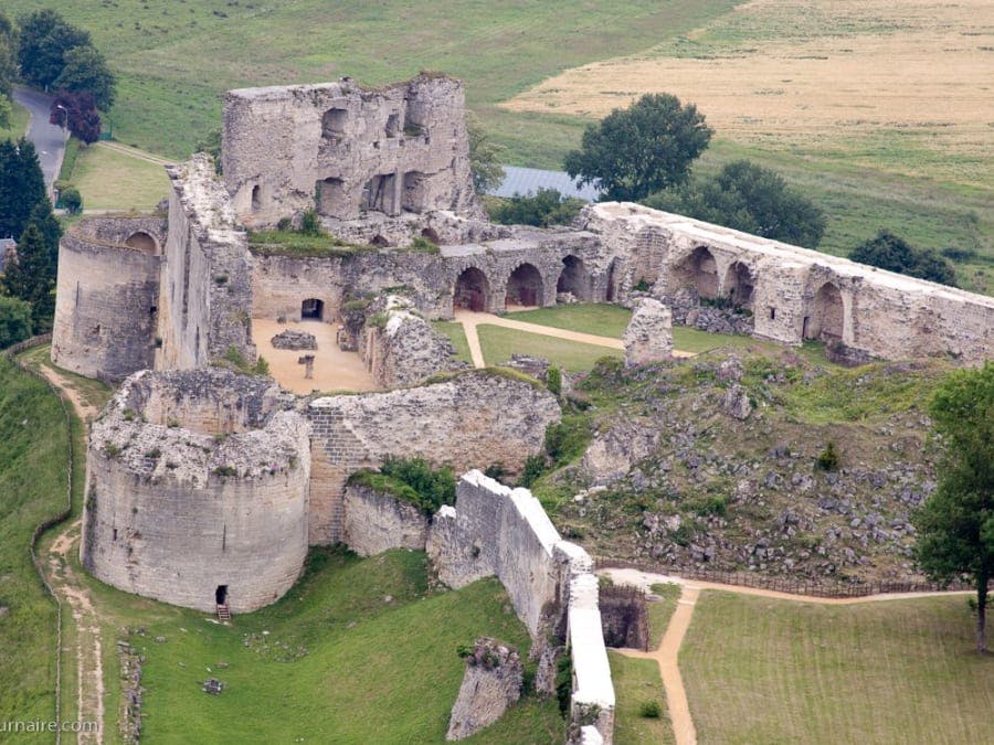 Chateau de Coucy dans l'Oise