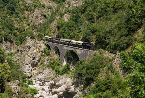 Activités famille ardèche train