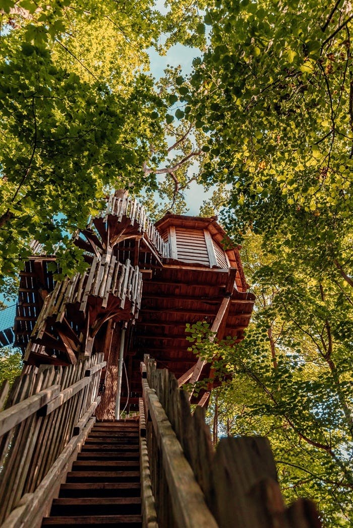 cabanes perchées famille Oise