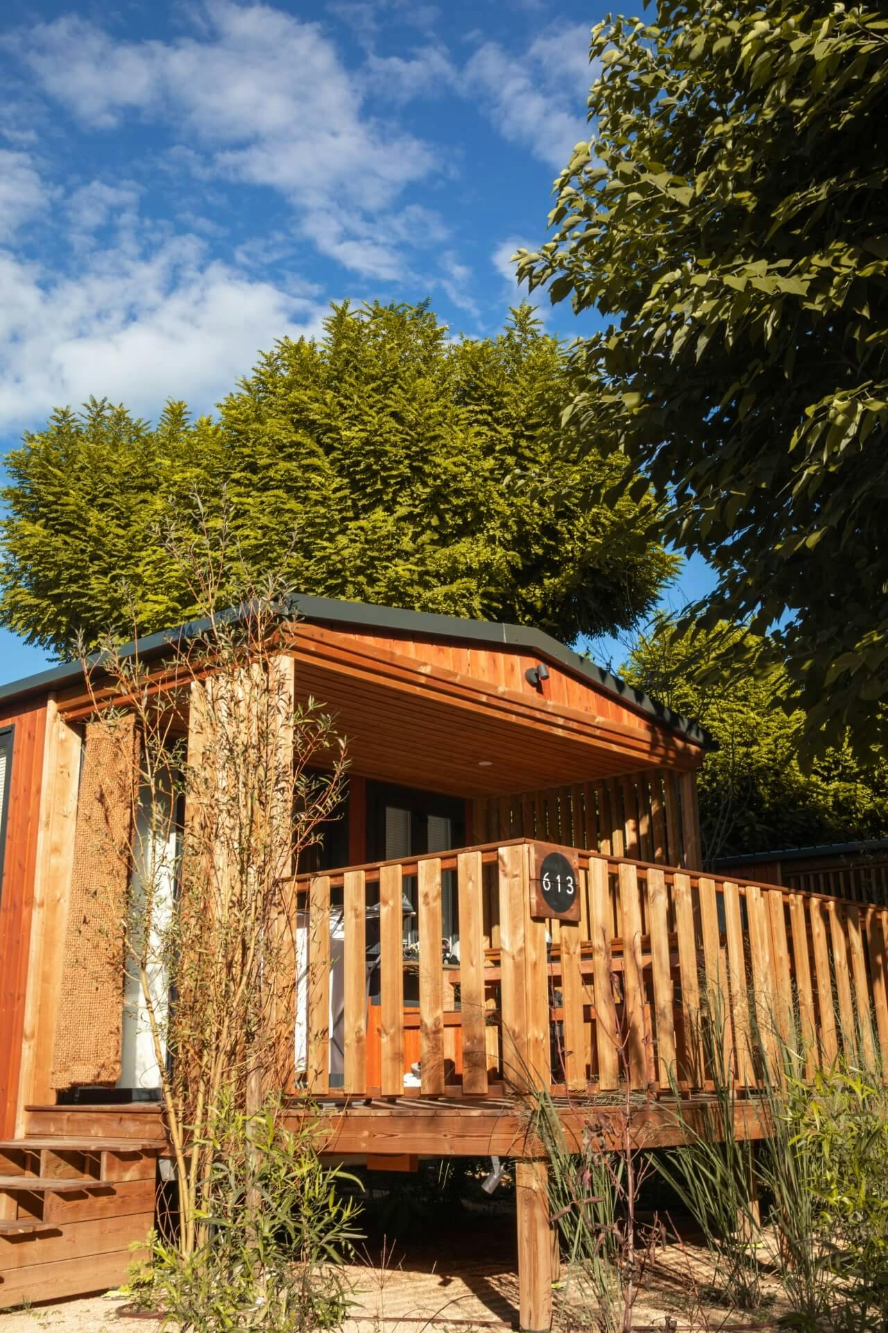 petite cabane d'arcs 4 personnes extérieur