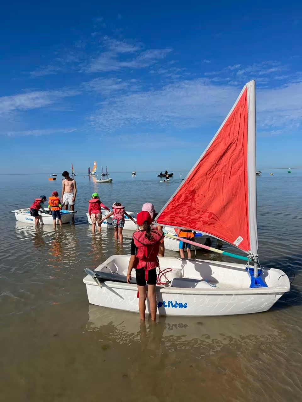 Cours particulier d’Optimist sur l’Île de Ré, près de la Rochelle