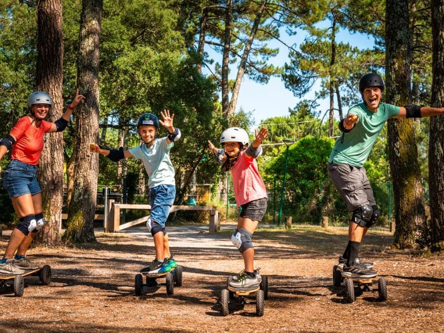 Initiation au Skate électrique cross à Labenne (40)