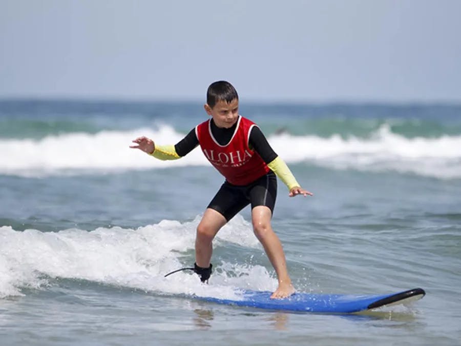 Découverte du surf pour enfants à Seignosse (40)