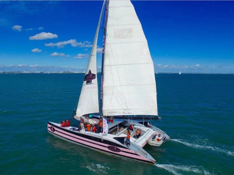Journée Catamaran vers l'Ile de Houat depuis Port Haliguen (56)