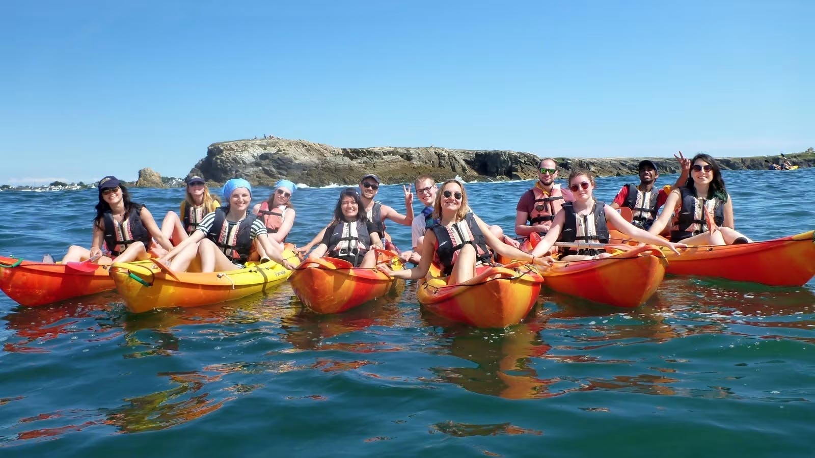 Excursion en kayak de mer à Saint-Pierre-Quiberon dans le Morbihan