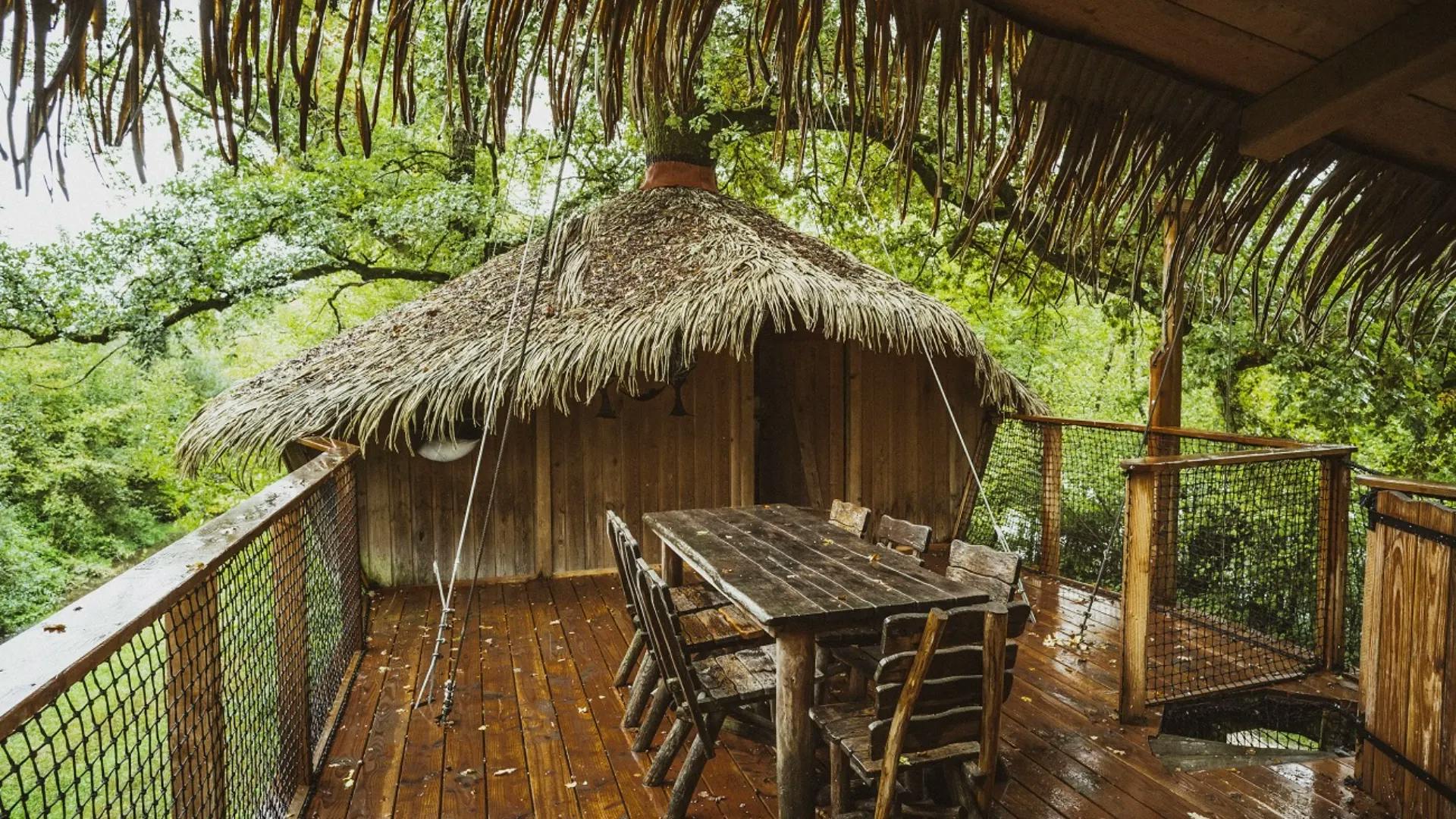 Cabane perchée 7 personnes 