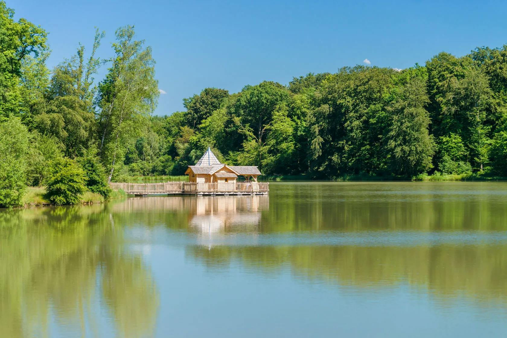 Cabane flottante 4 personnes Bourgogne