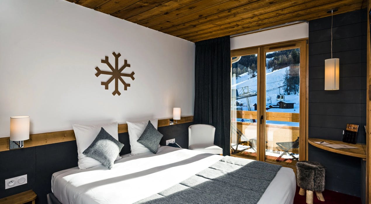 Hôtel Pra Loup chambre familiale deluxe
