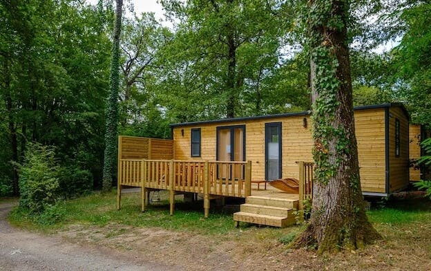 mobilhome 4 à 6 personnes Chateaux de la Loire