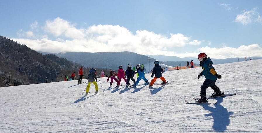 école de ski, ESF, montagne, enfants, vacances au ski