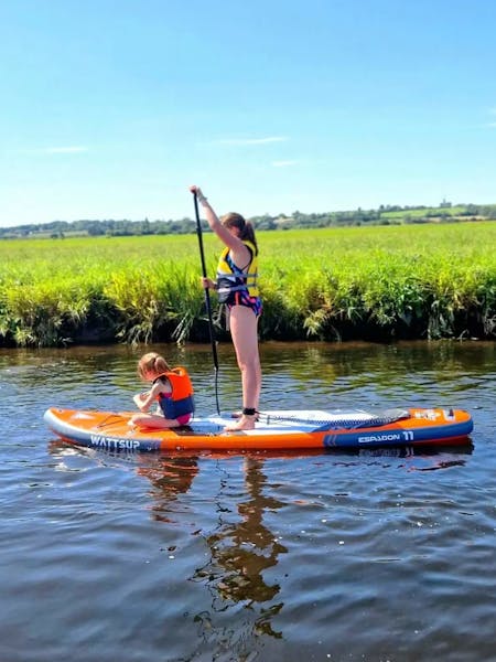 Excursion guidée en stand-up paddle sur l'Aure, Calvados