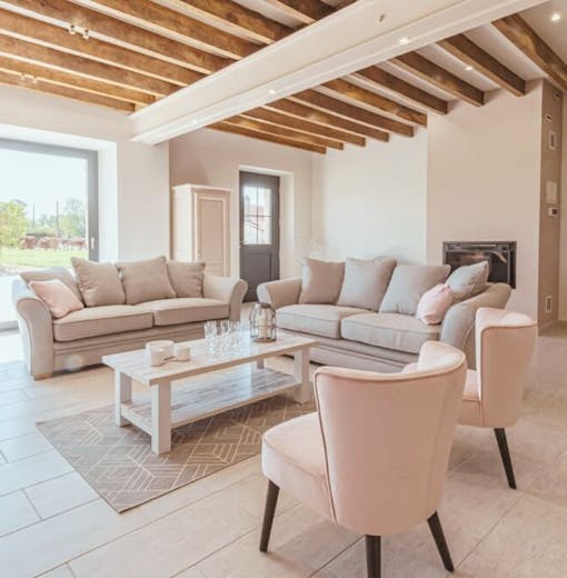 Gîte de groupe kidsfriendly avec grand salon