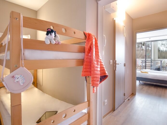 Appartements familiaux face aux pistes