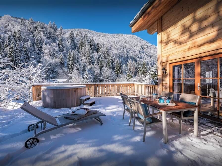 Chalet pour grandes familles à Chamonix avec spa