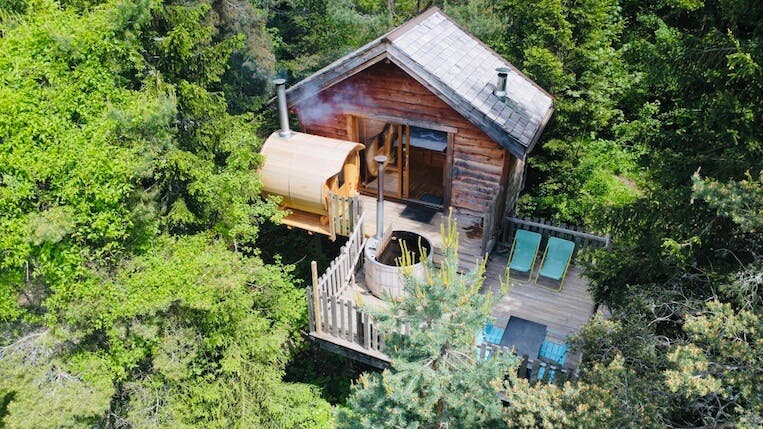 Cabane Manon 4 personnes cabane perchée Chambéry