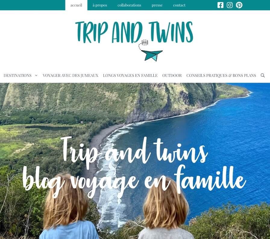Trip & Twins blog voyage en famille
