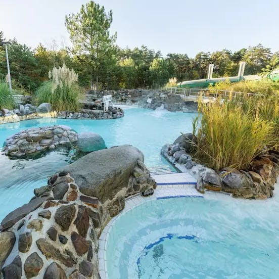 piscine extérieure chauffée center parcs