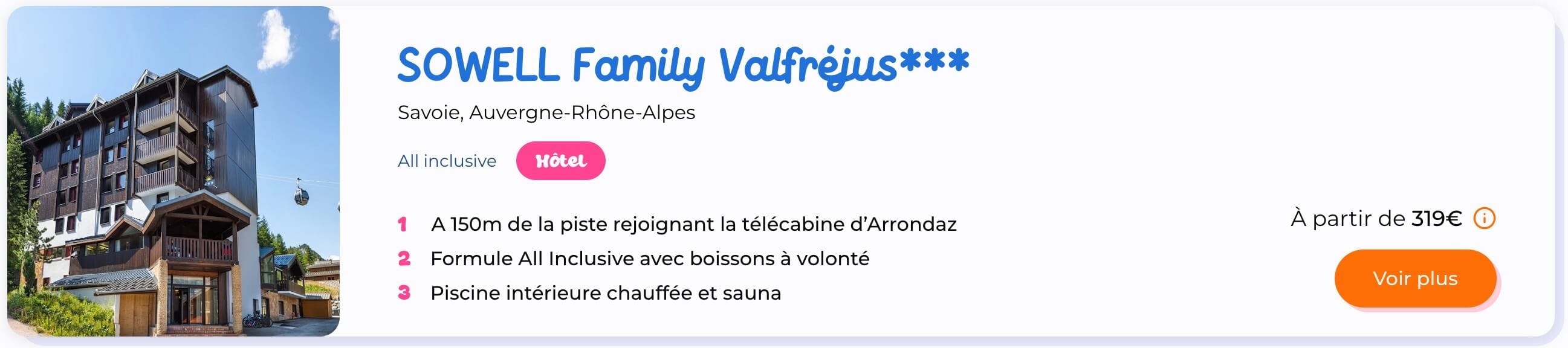 Sowell Family Valfréjus