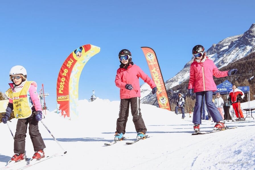 pistes journal de mickey enfants val cenis
