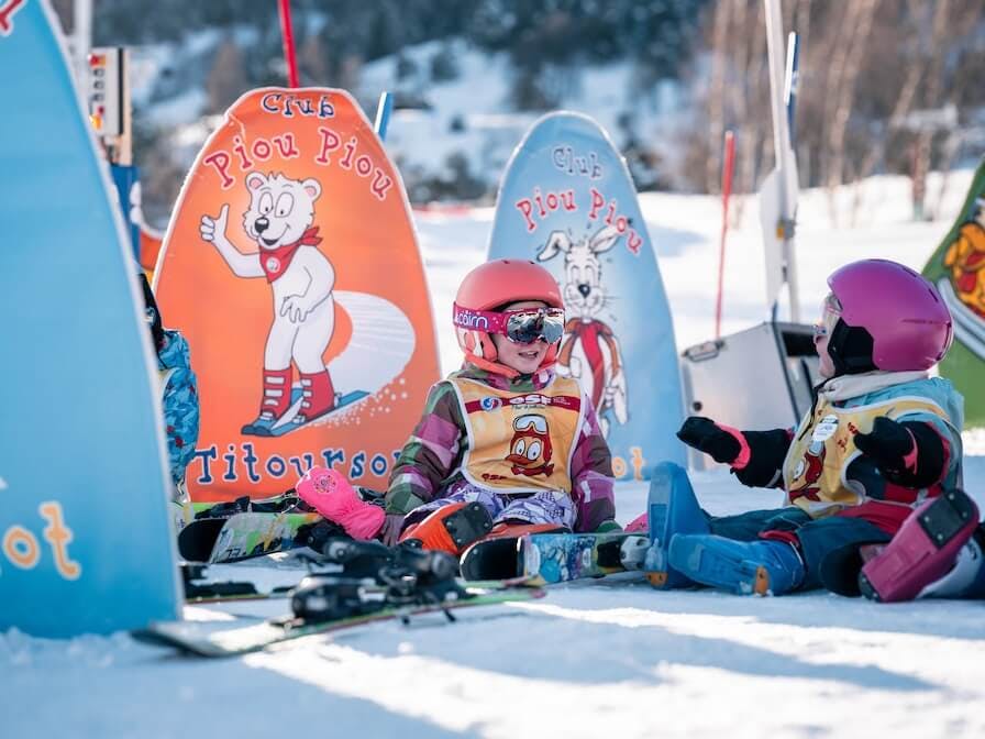 écoles de ski haute maurienne enfants