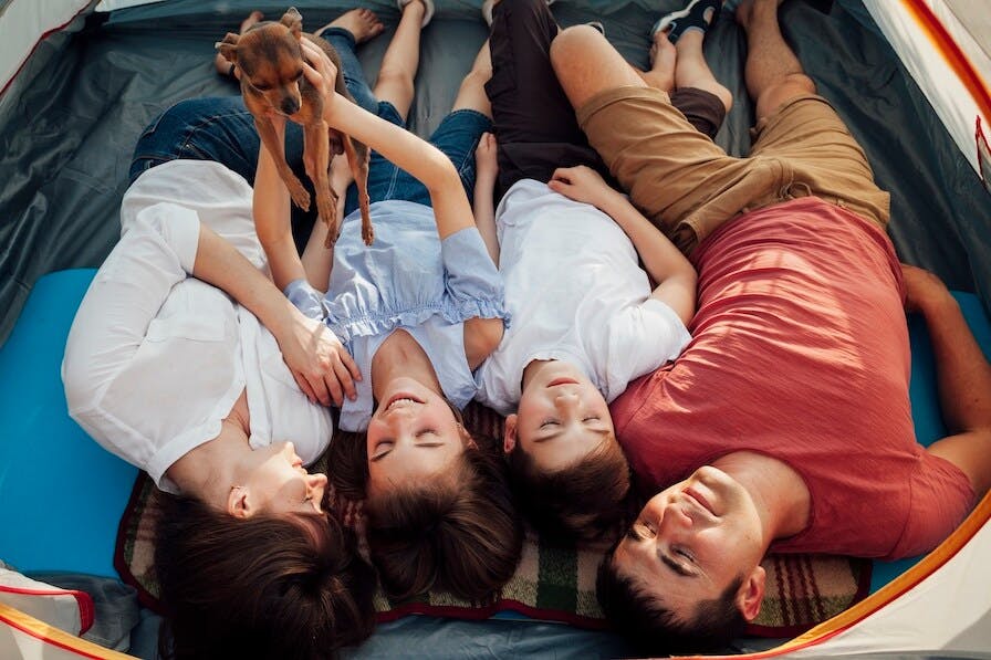 camping en famille pour pâques