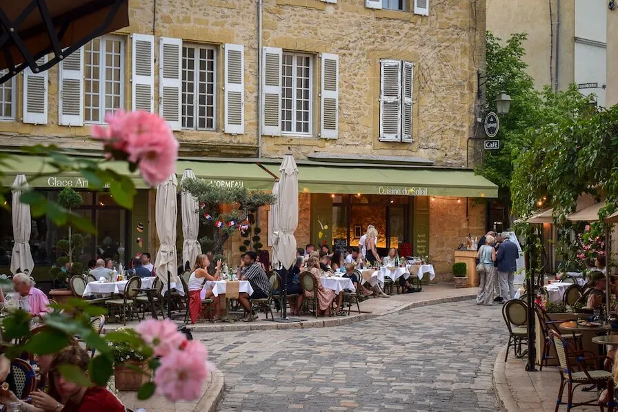 Terrasse Lourmarin