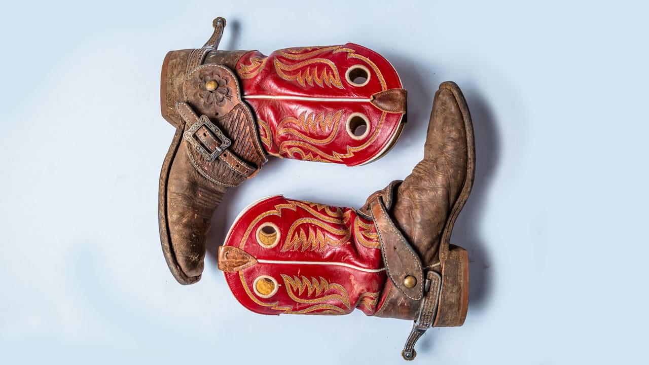 Justin Boots worn by Cody Webster