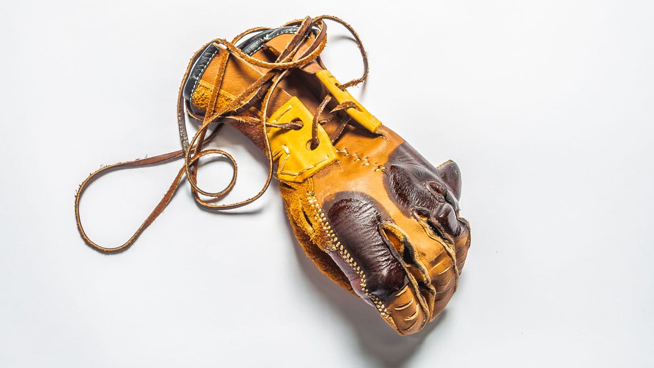 Bareback riding glove.