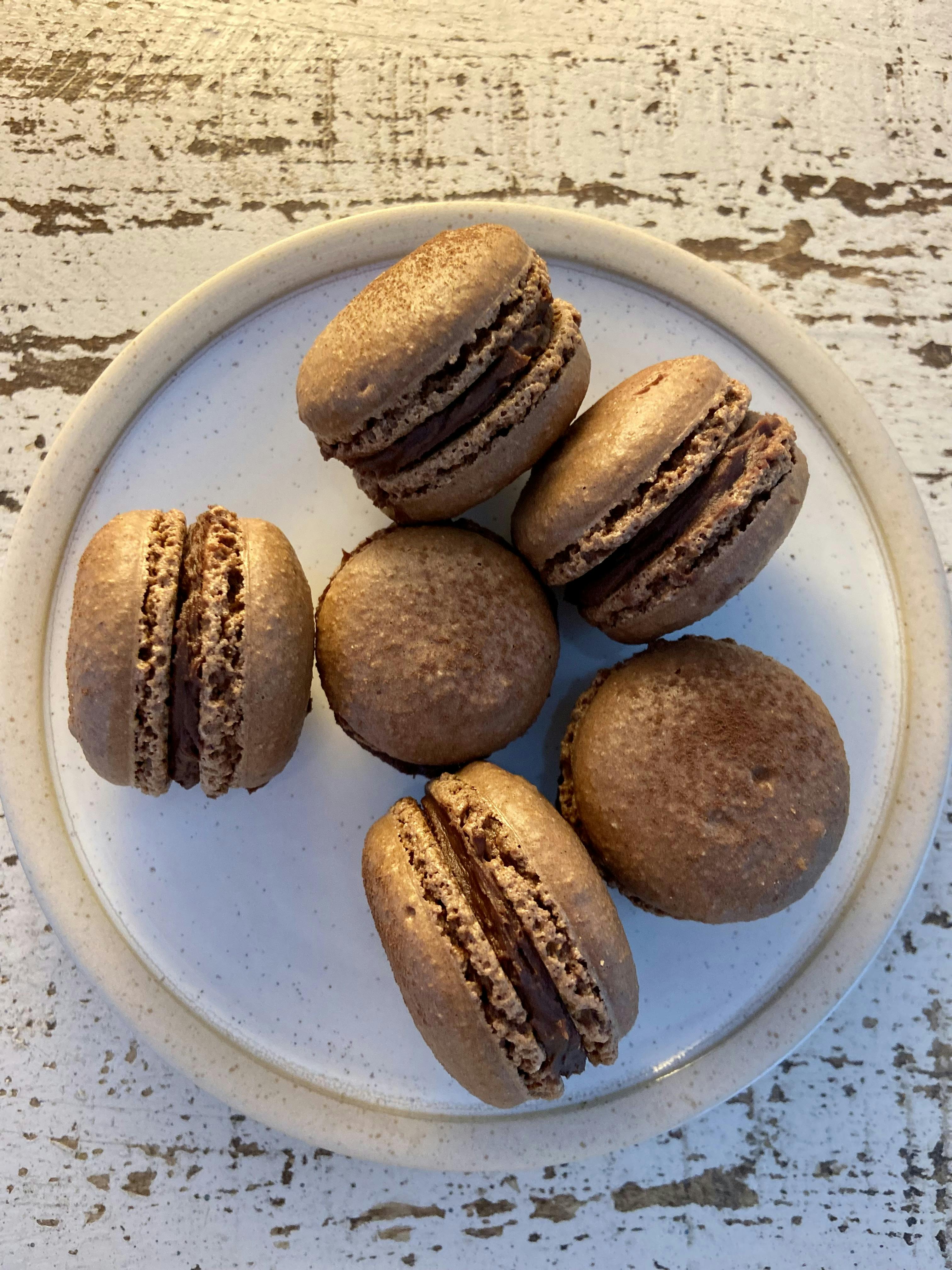 macarons chocolat