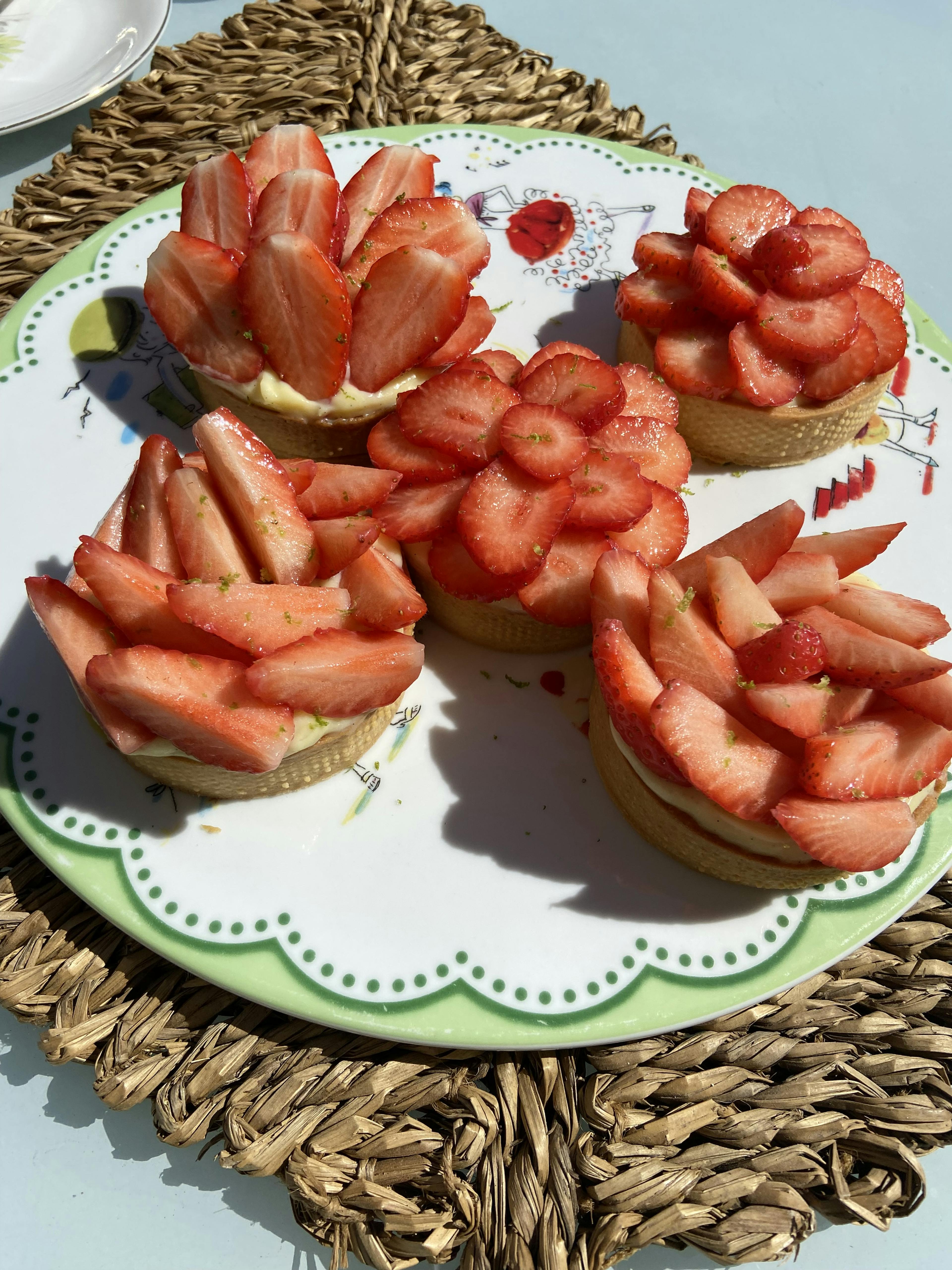 strawberry tarts
