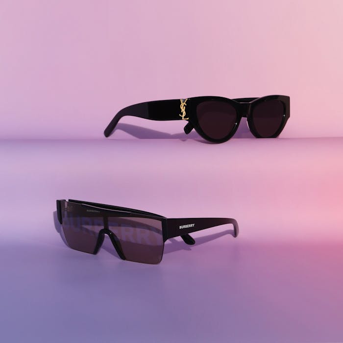 High-fashion sunglasses