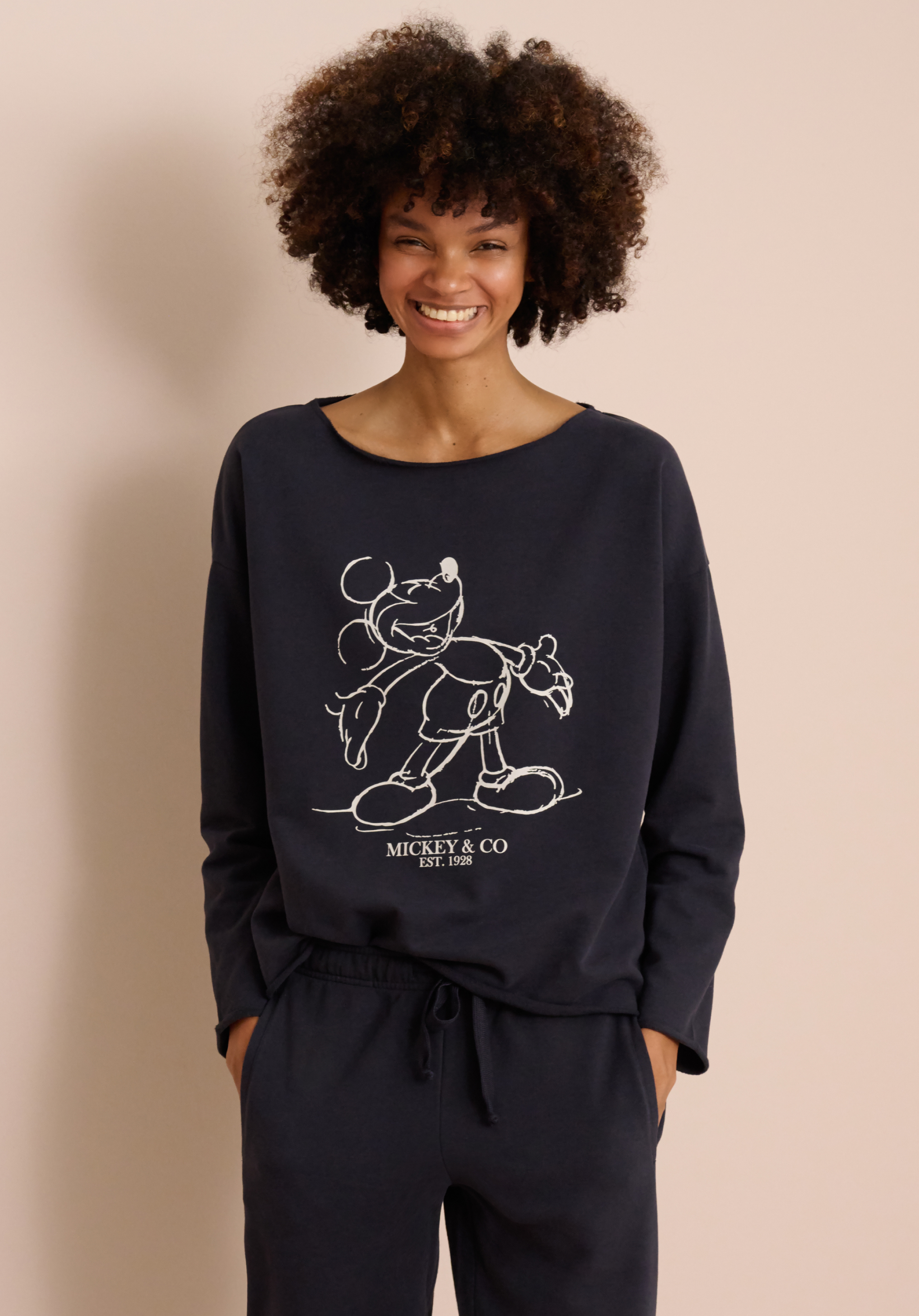 H and on sale m mickey sweatshirt