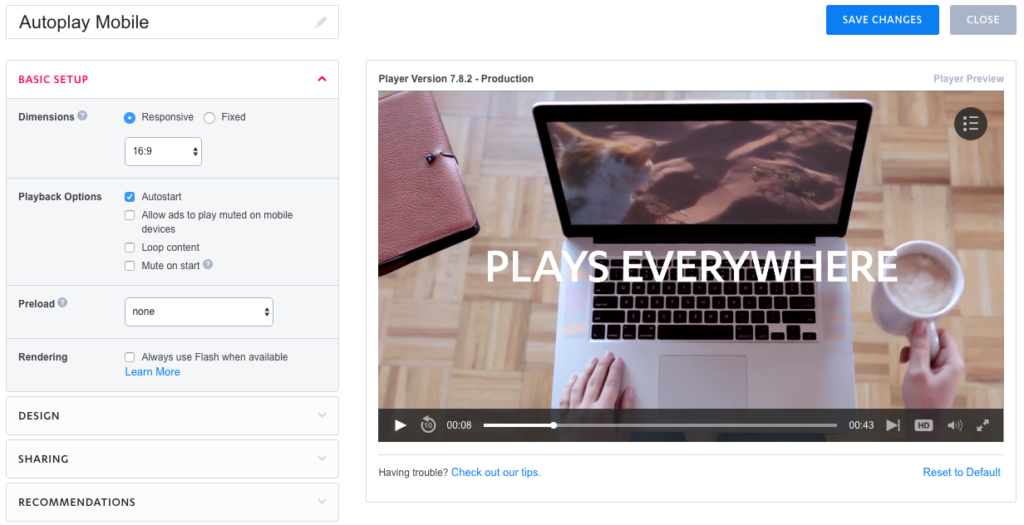 video player for mac with autoplay