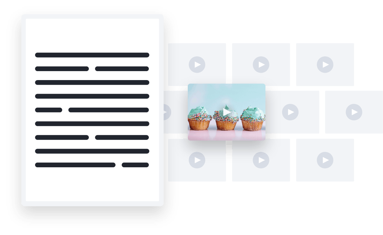 Article Matching by JW Player automatically places relevant content where it belongs.