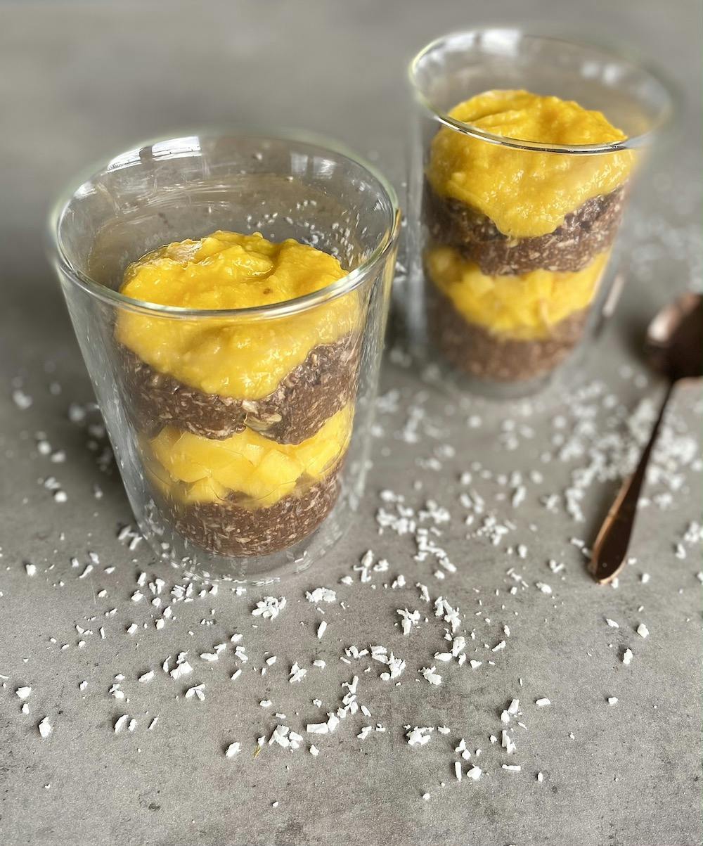 Pudding chia z mango