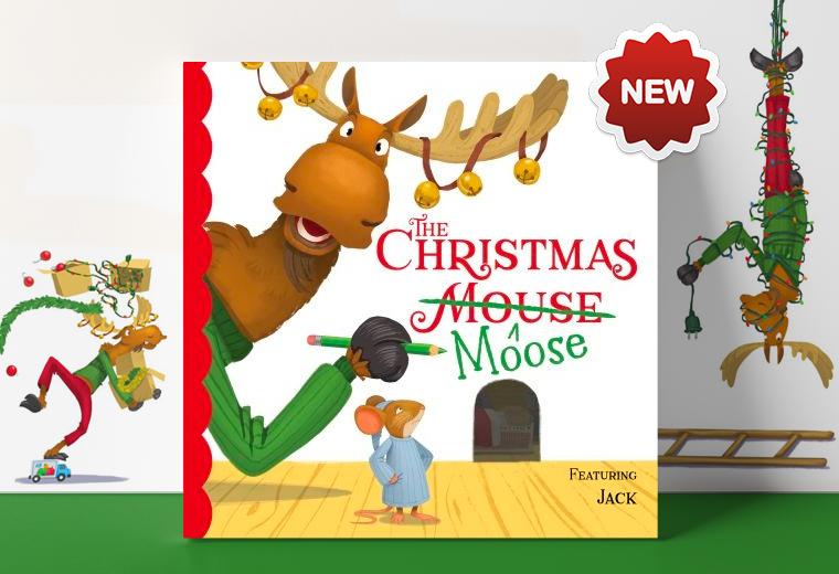 Christmas Moose Animated