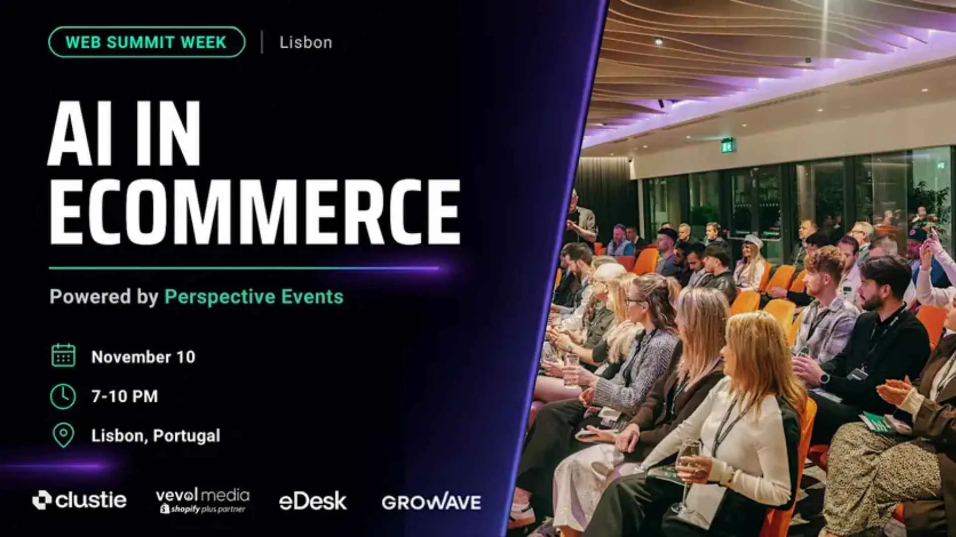 AI in E-commerce event image banner 