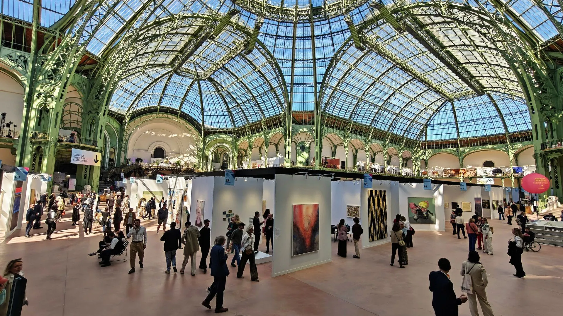 People participating at the Photo Paris event 