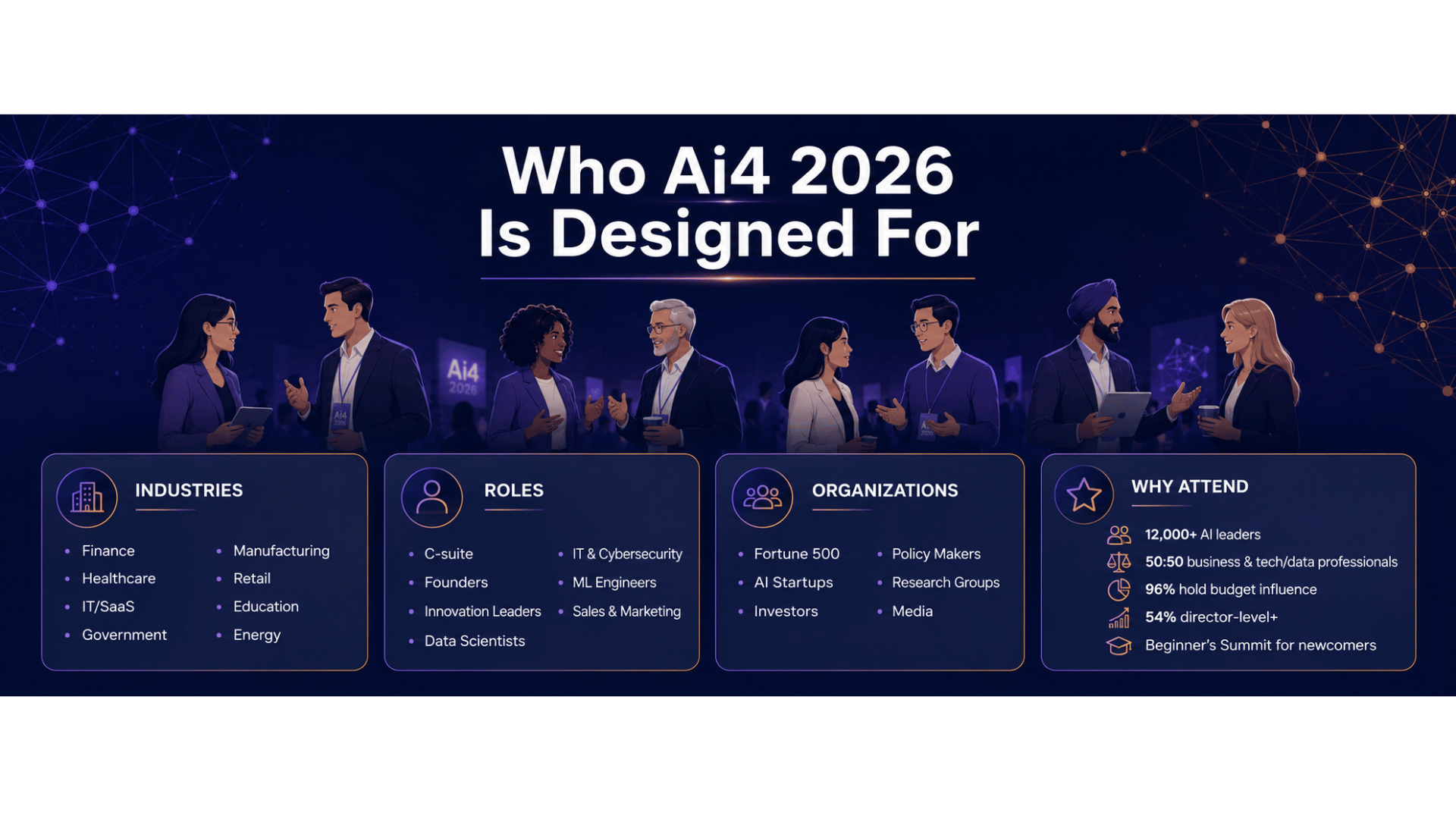 who is Ai4 conference designed for