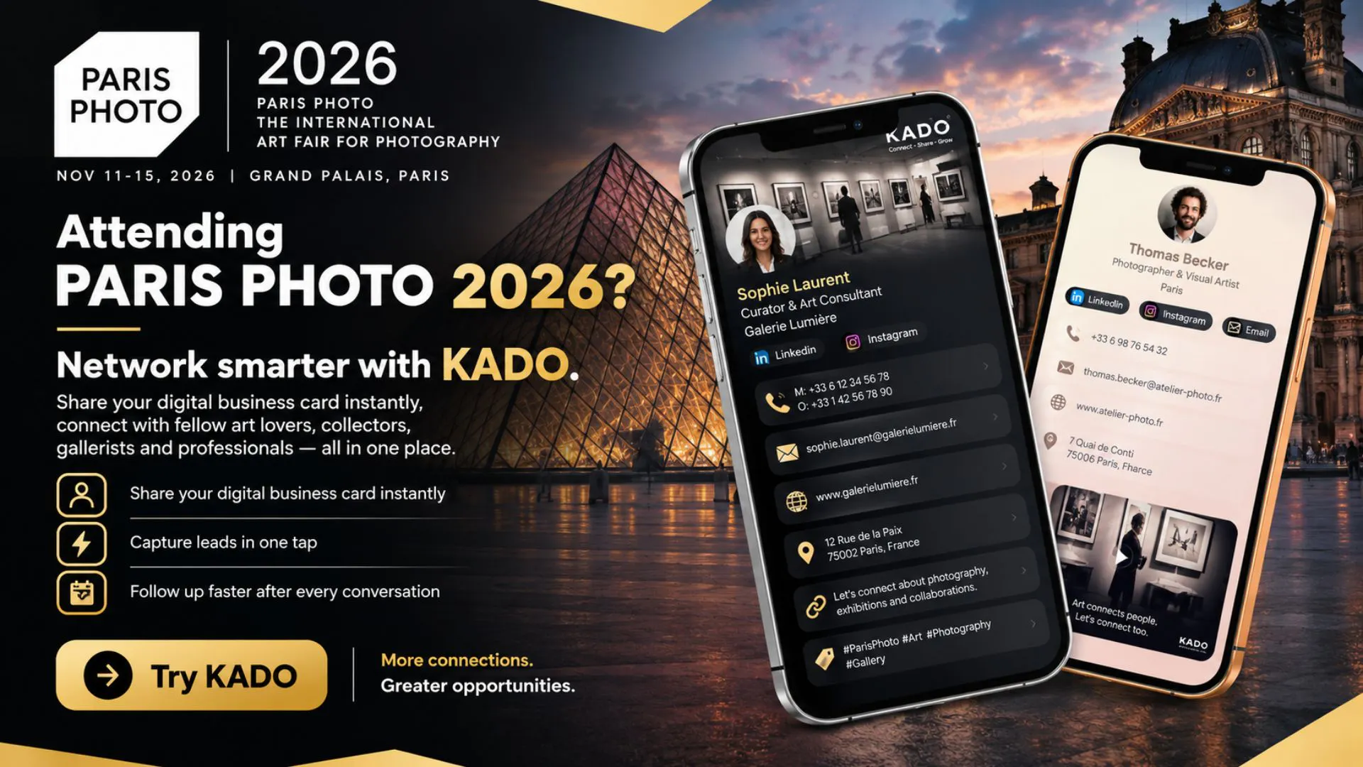 Flyer of the Paris photo 2026 event