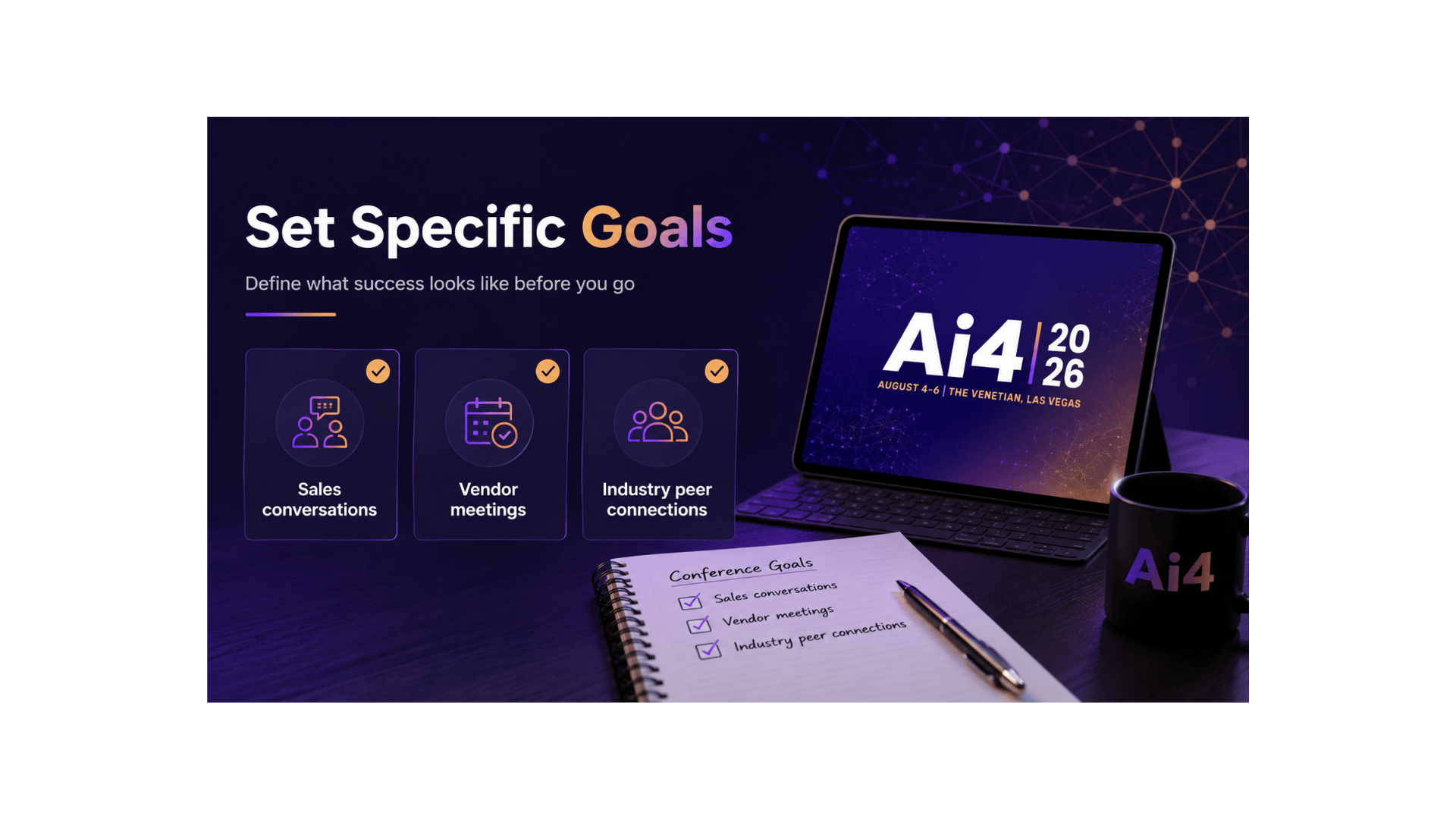 set specific goals