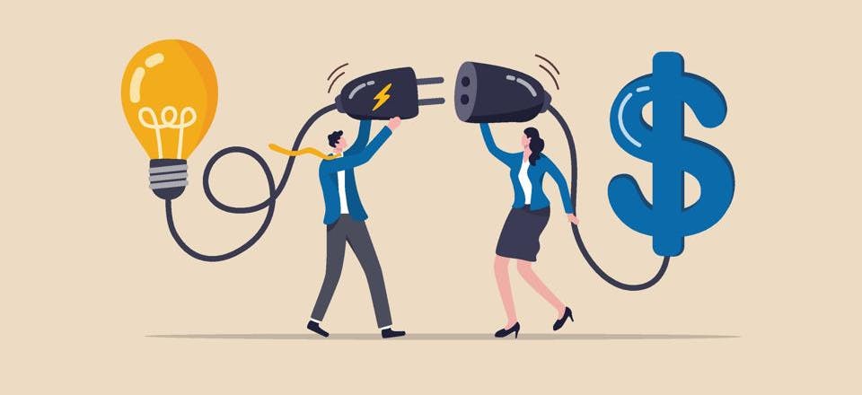 image with a lightbulb and a dollar sign connected