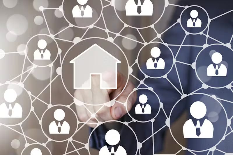 Real estate referral network