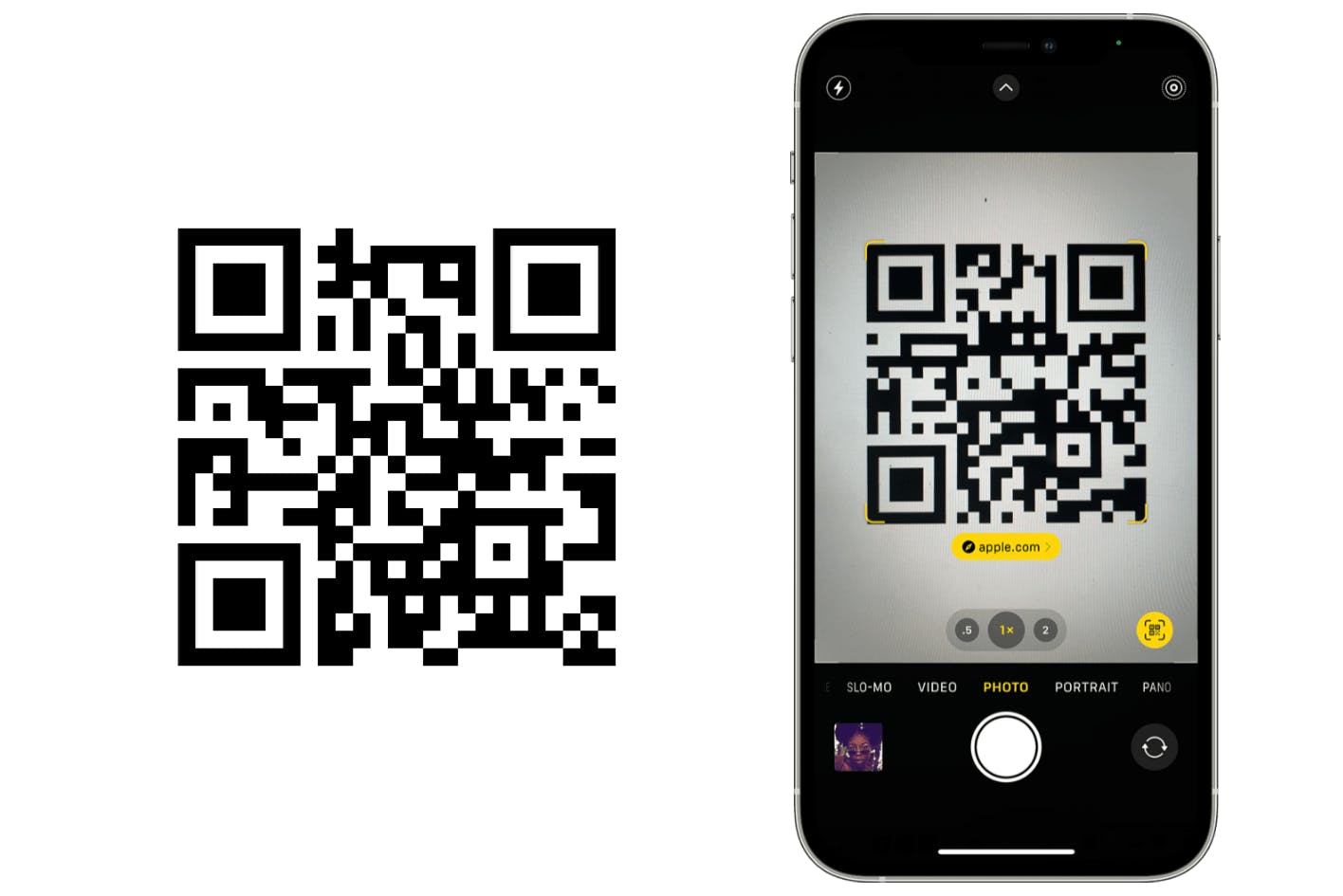 qr code camera

