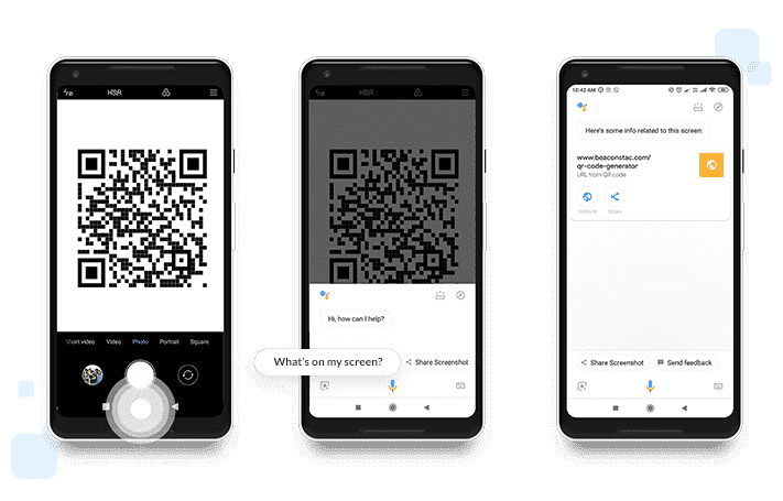 how to scan qr code screenshot android