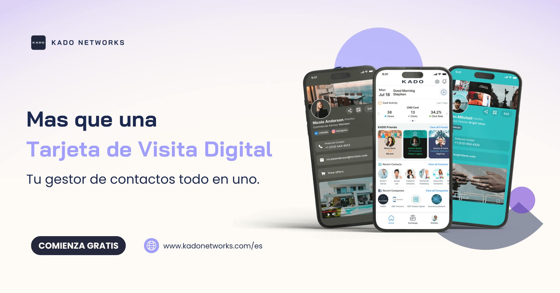 tarjeta de visita digital