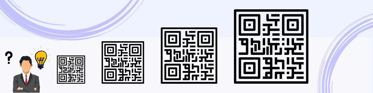 QR code size