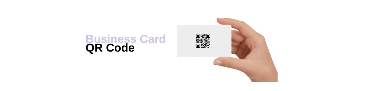 qr code size business card